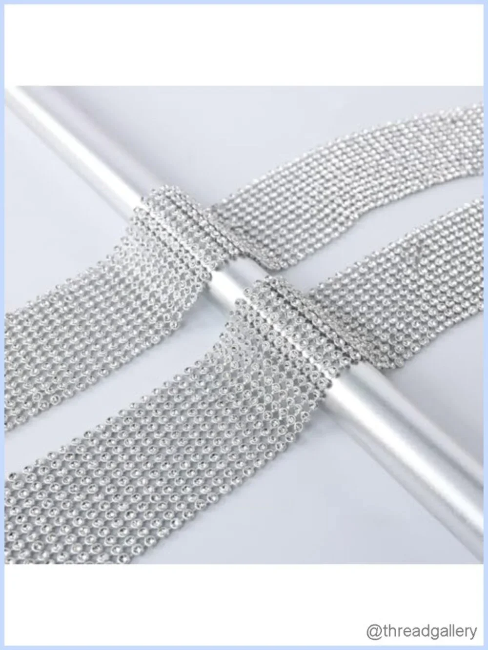 Sequin Neck Tie Scarf Metallic Neckerchief for Evening Party Dresses